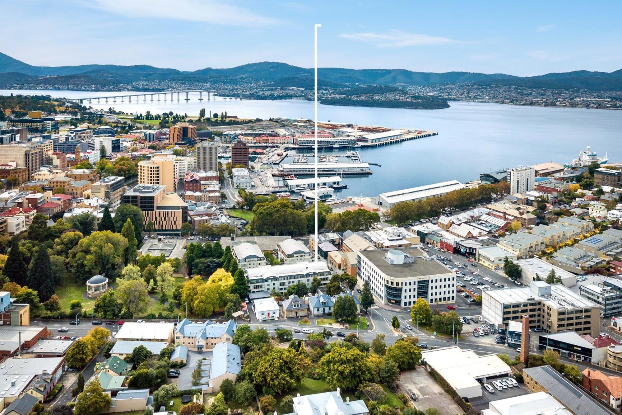 Jenatt Apartments Salamanca Hobart Dış mekan fotoğraf
